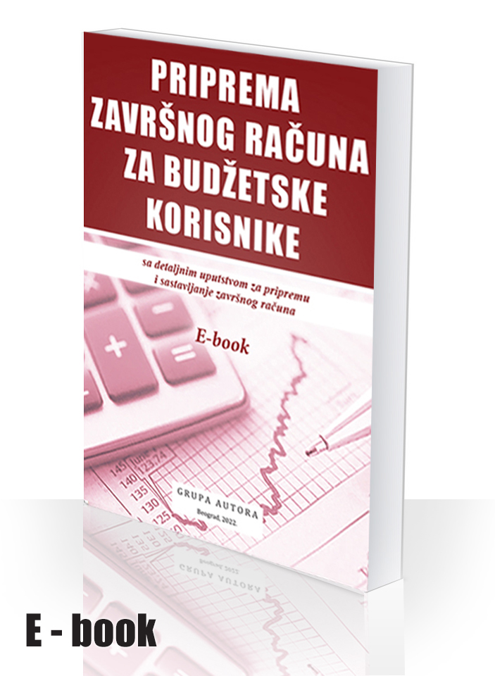 Priprema završnog računa za budžetske korisnike - E-book